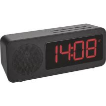 TFA Dostmann 60.2546.01 Radio Alarm clock Black Alarm times 1