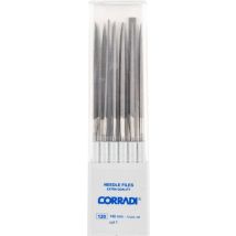 PFERD TOOLS 12320143 CORRADI needle file set Swiss cut 1 in plastic box Length 140 mm 1 pc(s)