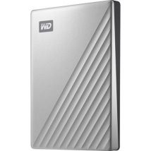 WD My Passport Ultra for Mac 2 TB 2.5 external hard drive USB-C® Silver WDBKYJ0020BSL-WESN