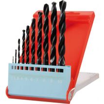 kwb 421340 HSS Metal twist drill bit set 10-piece DIN 338 Cylinder shank 1 pc(s)