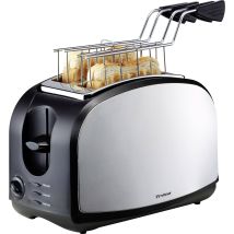 Trisa Crispy Snack Toaster Stainless steel, Black