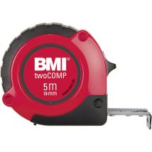 BMI twoComp 472341021 Tape measure 3 m Steel