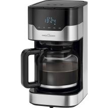 Profi Cook PC-KA 1169 Coffee maker Stainless steel, Black Cup volume=14 Glass jug