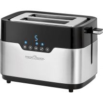 Profi Cook PC-TA 1170 Toaster Black, Stainless steel