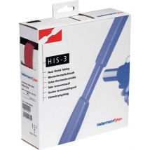 HellermannTyton 308-31802 Heatshrink w/o adhesive Red 18 mm 6 mm Shrinkage:3:1 4 m