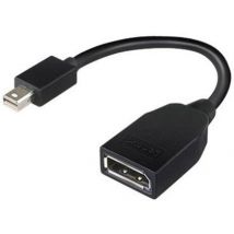 Lenovo 4X90L13971 Adapter [1x Mini DisplayPort plug - 1x DisplayPort socket] Black