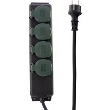REV 0512468555 Power strip 4x Green, Black PG connector 1 pc(s)