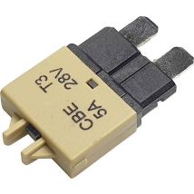 Hansor Circuit Breaker Standard, type 3, Manual Reset, 5A CBE3 Series 5A Standard mini blade-type fuse circuit breaker 5 A Light brown 1 pc(s)
