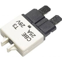 Hansor Circuit Breaker Standard, type 3, Manual Reset, 25A CBE3 Series 25A Standard mini blade-type fuse circuit breaker 25 A White 1 pc(s)