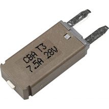 Hansor Circuit Breaker Mini, type 3. Manual Reset, 7,5A CBA3 Series 7,5A Standard mini blade-type fuse circuit breaker 7.5 A Brown 1 pc(s)