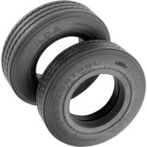 Veroma 1:16 HGV Tyres 19 mm Road Tread 2 pc(s)