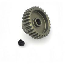 ArrowMax Motor pinion Module Type: 48 DP Bore diameter: 3.175 mm No. of teeth: 28