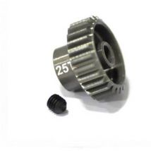 ArrowMax Motor pinion Module Type: 48 DP Bore diameter: 3.175 mm No. of teeth: 25