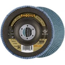 Rhodius 210484 LSZ F3 Flap disc Diameter 125 mm Bore diameter 22.23 mm Stainless steel 1 pc(s)