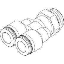 FESTO Y-piece 186180 QSY-G1/8-6 Pipe diameter: 6 mm 1 pc(s)