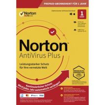 Norton Life Lock Norton™ AntiVirus Plus 2GB GE 1 USER 1 DEVICE 12MO 1-year, 1 licence Antivirus