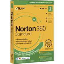Norton Life Lock Norton™ 360 Standard 10GB GE 1 USER 1 DEVICE 12MO 1-year, 1 licence Windows, Mac OS, Android Antivirus
