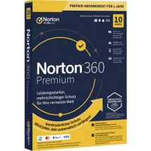 Norton Life Lock Norton™ 360 Premium 75GB GE 1 USER 10 DEVICE 12MO 1-year, 10 licences Windows, Mac OS, Android Antivirus