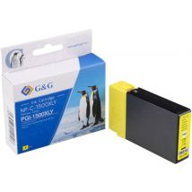 G&G Ink cartridge replaced Canon PGI-1500Y XL Compatible Yellow NP-C-1500XLY 1C1500Y