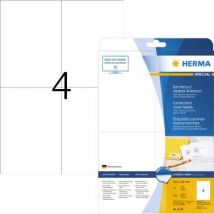 Herma 4229 105 x 148 mm Paper, matt White 100 pc(s) Permanent adhesive Correction labels