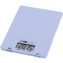 Clatronic KW 3626 LCD Kitchen scales Digital Weight range=5 kg Light blue 220 x 150 x 16