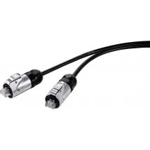 29039c292d RJ45 Network cable, patch cable CAT 5e U/UTP 10.00 m Black Waterproof 1 pc(s)