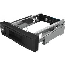 ICY BOX IB-167SSK, Wechselrahmen, 1x 3,5 SATA/SAS HDD zu 1x SATA Host, EasySwap 5.25 to 3.5 HDD caddy SATA III
