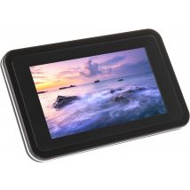 Joy-it RB-LCD-7P4-Case Display housing Compatible with (development kits): Raspberry Pi® Active cooling Black