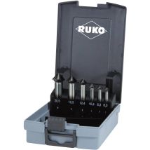 RUKO 102790PRO Countersink set 6-piece 6.3 mm, 8.3 mm, 10.4 mm, 12.4 mm, 16.5 mm, 20.5 mm Cylinder shank 1 Set