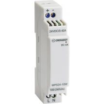 Crouzet Miscellaneous Rail mounted PSU (DIN) 0.42 A 10 W No. of outputs:1 x Content 1 pc(s)