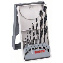 Bosch Accessories 2608577347 HSS Metal twist drill bit set 7-piece 2 mm, 3 mm, 4 mm, 5 mm, 6 mm, 7 mm, 8 mm, 9 mm, 10 mm 1 Set
