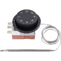 Sygonix Flush mount thermostat Recess-mount 0 up to +120 °C