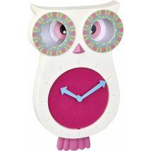 TFA Dostmann 60.3052.02 Quartz Wall clock 110 mm x 70 mm x 330 mm White pink