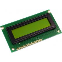 Display Elektronik LCD Yellow-green 16 x 2 Pixel (W x H x D) 84 x 44 x 6.5 mm