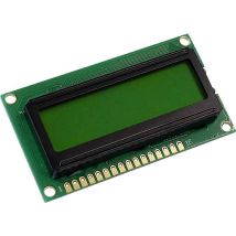Display Elektronik LCD Yellow-green 16 x 2 Pixel (W x H x D) 65.5 x 36.7 x 9.6 mm