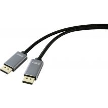 SpeaKa Professional DisplayPort Cable DisplayPort plug, DisplayPort plug 5.00 m Black SP-8993892 DisplayPort cable