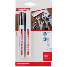 Edding 750 Paint Marker 4-750-2-3999 Paint marker Black, White 2 mm, 4 mm