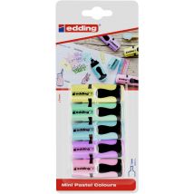 Edding Highlighter 7 Mini 4-7-5-1099 Yellow, Orange, Rose, Light blue, Light green 1 mm, 3 mm 1 pc(s)