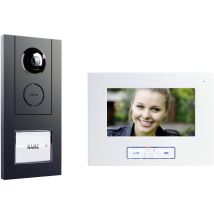 m-e modern-electronics VISTUS VD ALU-6710 A Video door intercom Corded Anthracite