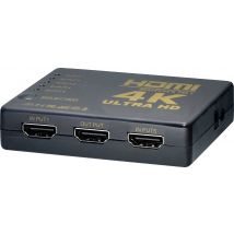 Maxtrack CS 1-5 L HDMI switch + remote control Black
