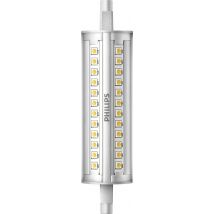 Philips LED 78037100 LED (monochrome) EEC E (A - G) Rod shape 14 W = 100 W Warm white (Ø x L) 2.9 cm x 11.8 cm dimmable 1 pc(s)