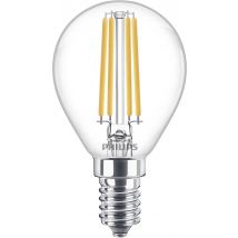 Philips LED 76229200 LED (monochrome) EEC E (A - G) E14 Teardrop shape 6.5 W = 60 W Warm white (Ø x L) 4.5 cm x 8 cm 1 pc(s)