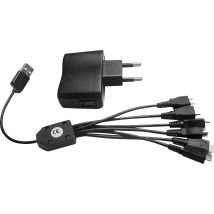 Albrecht PSU 6-faches USB-Ladekabel fuer ATR 100/200/TelMe/Multicom 29930