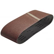 Wolfcraft 3124000 Sandpaper belt Grit size 80 (L x W) 690 mm x 100 mm 3 pc(s)
