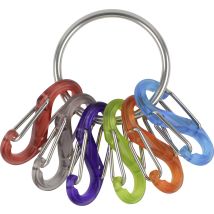 NITE Ize Keyrings NI-KRG2-11-R3 S-Biner Red, Black, Purple, Green, Orange, Blue 1 pc(s)