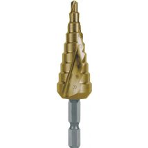 RUKO 101051TH Step drill bit 4 - 20 mm HSS Total length 81 mm TiN 1 pc(s)