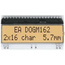 DISPLAY VISIONS Seven-segment display White 5.57 mm 3.3 V, 5 V No. of digits: 2 EADOGM162W-A