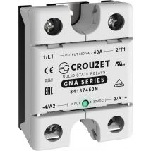 Crouzet SSR 84137450N 40 A Switching voltage (max.): 660 V AC Zero crossing 1 pc(s)