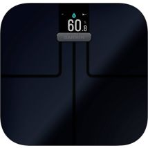 Garmin Index S2 Smart-Waage Bathroom scales Digital Weight range=150 kg Black Weather display