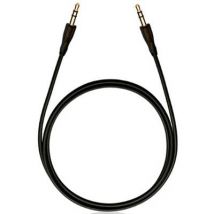 RCA D1C84016 Jack Audio/phono Cable [1x Jack plug 3.5 mm - 1x Jack plug 3.5 mm] 0.50 m Black